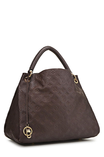 Louis Vuitton, Ombre Monogram Empreinte Artsy MM d'occasion, marron