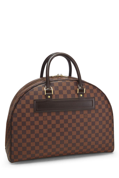 Louis Vuitton, Pre-Loved Damier Ebene Nolita XL, Marrón