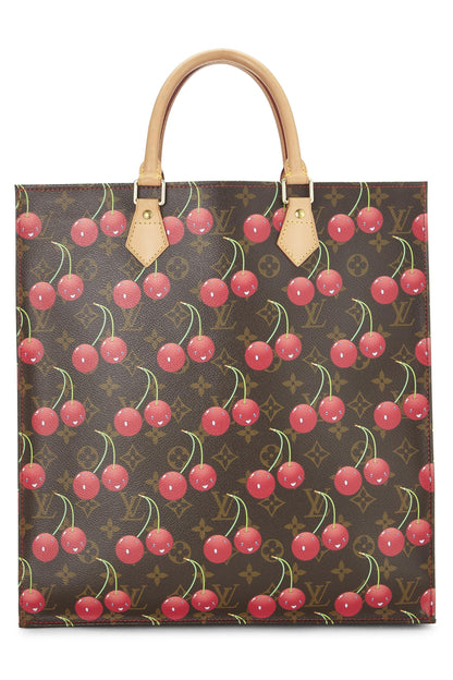 Louis Vuitton, Takashi Murakami x Louis Vuitton Monogram Cerises Sac Plat, Marron