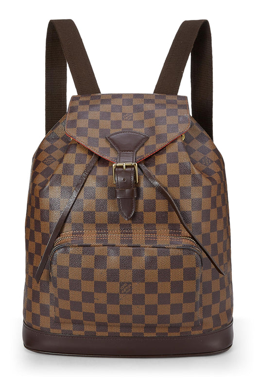 Louis Vuitton, Pre-Loved Damier Ebene Montsouris GM, Brown