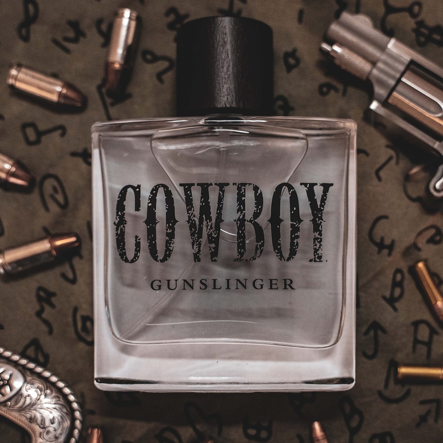 Eau de Cologne pour homme Tru Western Cowboy Gunslinger, 100 ml (3,4 fl oz) - Chaude, fraîche et audacieuse