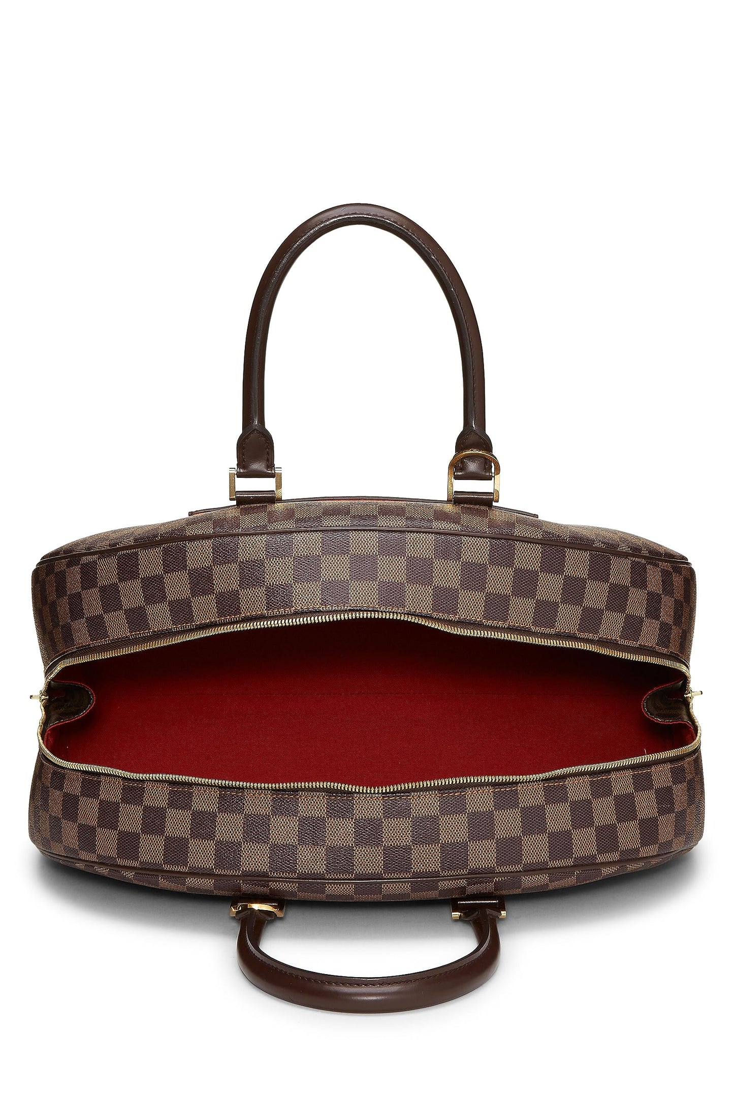 Louis Vuitton, Damier Ebene Nolita XL d'occasion, marron