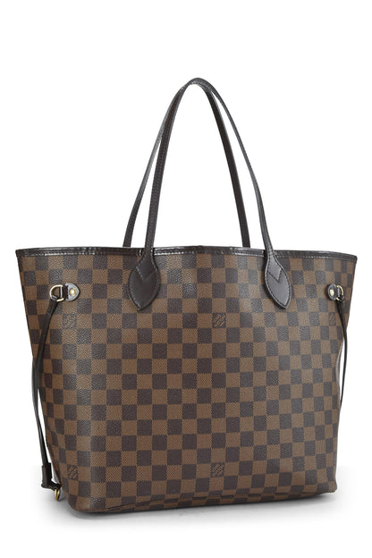 Louis Vuitton, Pre-Loved Damier Ebene Neverfull MM, Brown