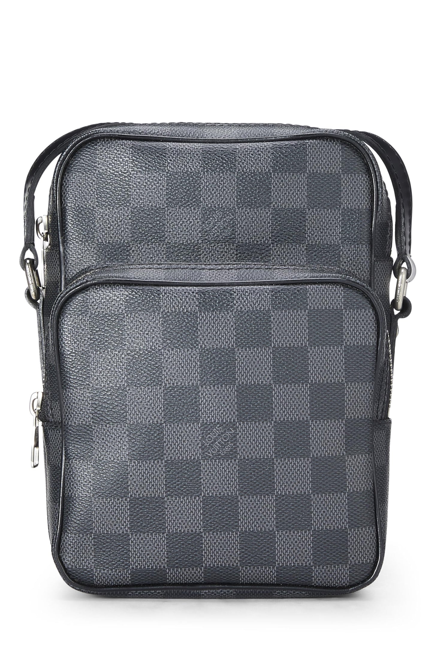 Louis Vuitton, Pre-Loved Damier Graphite Rem, Black