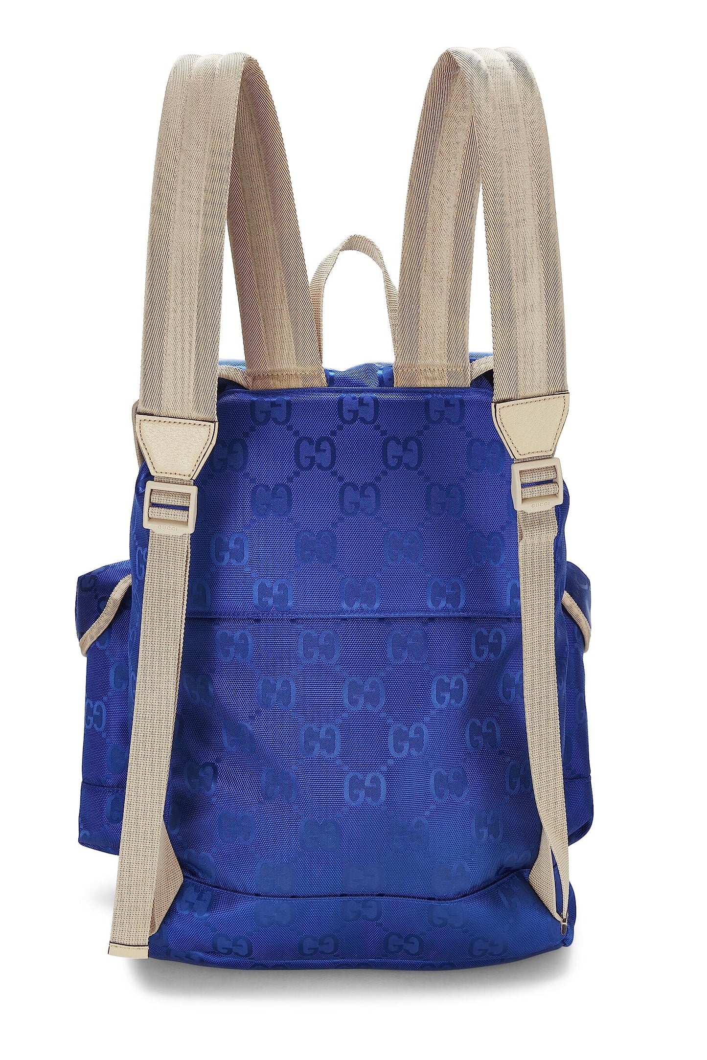 Gucci, Mochila Off The Grid de nailon azul Pre-Loved, Azul