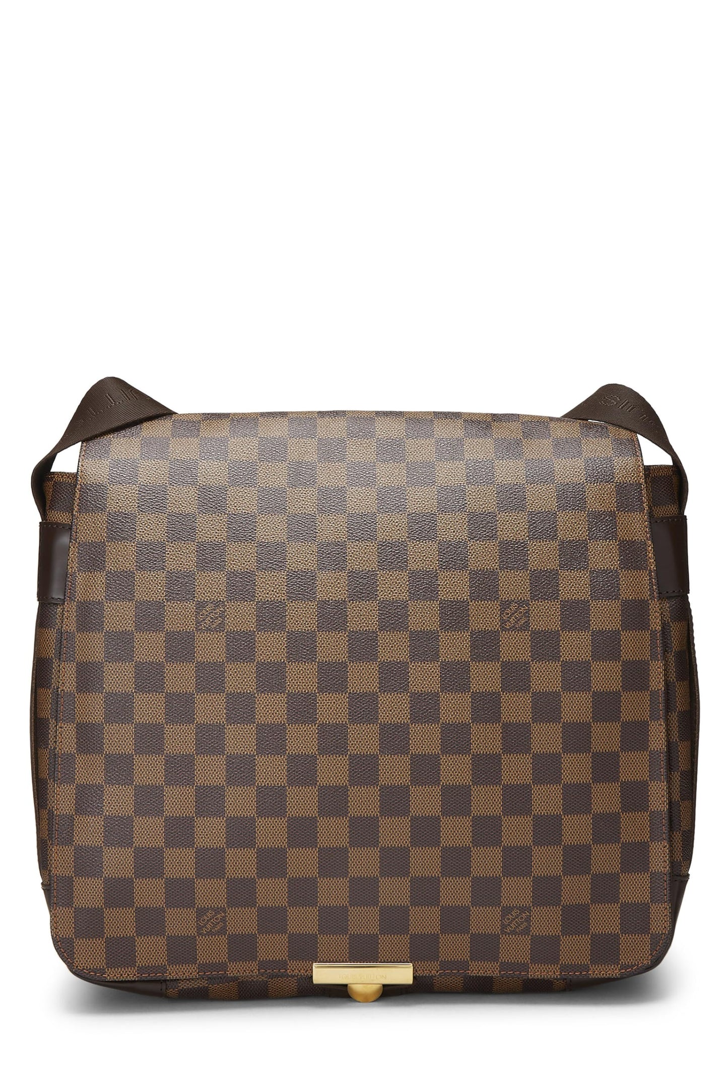 Louis Vuitton, Sac messager Damier Ebene Bastille pré-aimé, Marron