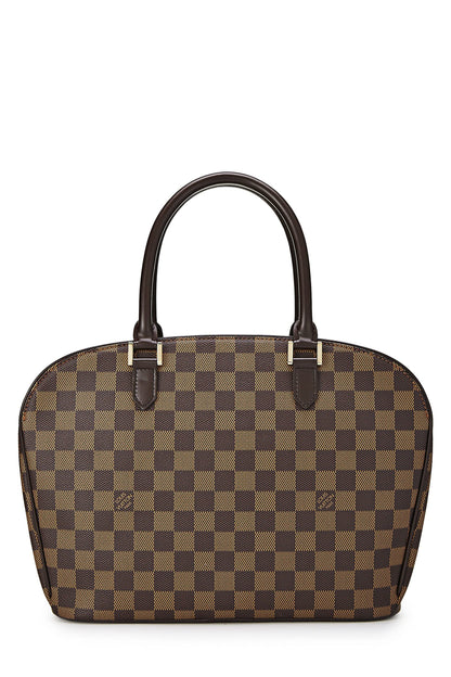 Louis Vuitton, Damier Ebene Sarria pré-aimé horizontal, marron