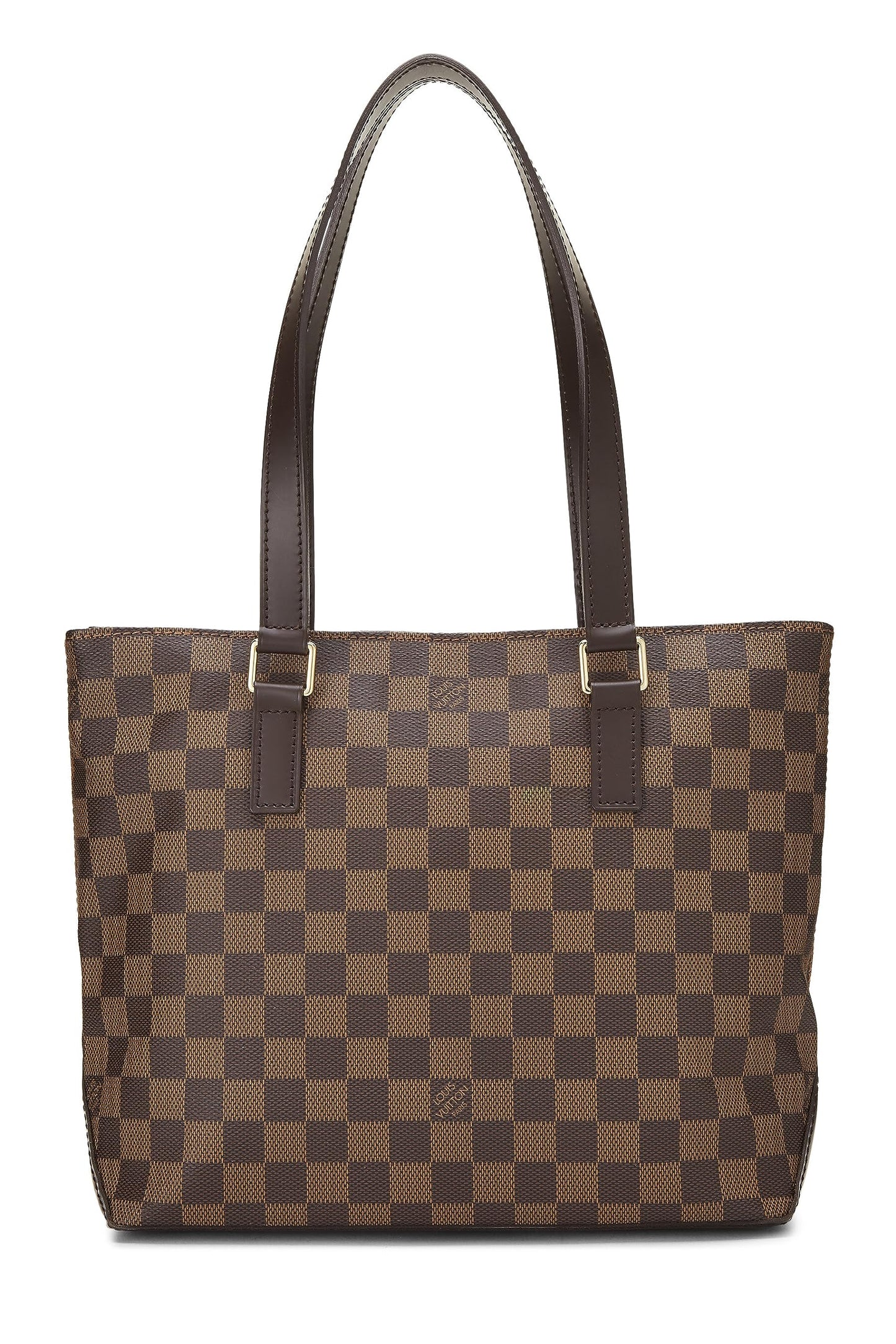 Louis Vuitton, Pre-Loved Damier Ebene Cabas Piano, Brown