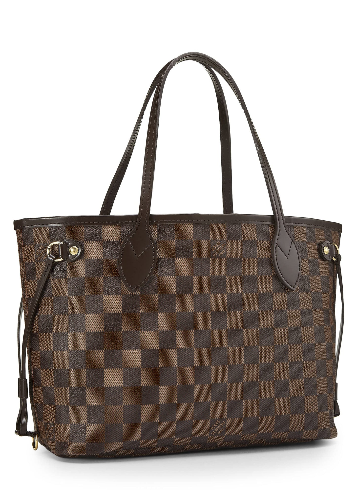 Louis Vuitton, Pre-Loved Damier Ebene Neverfull PM, Brown