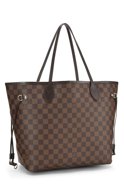 Louis Vuitton, Pre-Loved Damier Ebene Neverfull MM NM, Brown