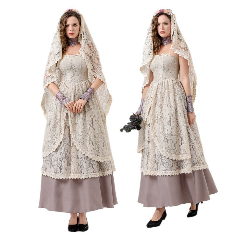 Costume d'amour spirituel d'Halloween - Robe en maille