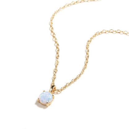 Ladies Temperament Fashion Opal Light Luxury Pendant