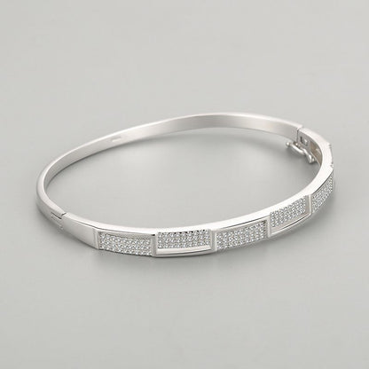 S925 Sterling Silver Bracelet For Women Japanese And Korean Style Simple Luxury Starry Sky