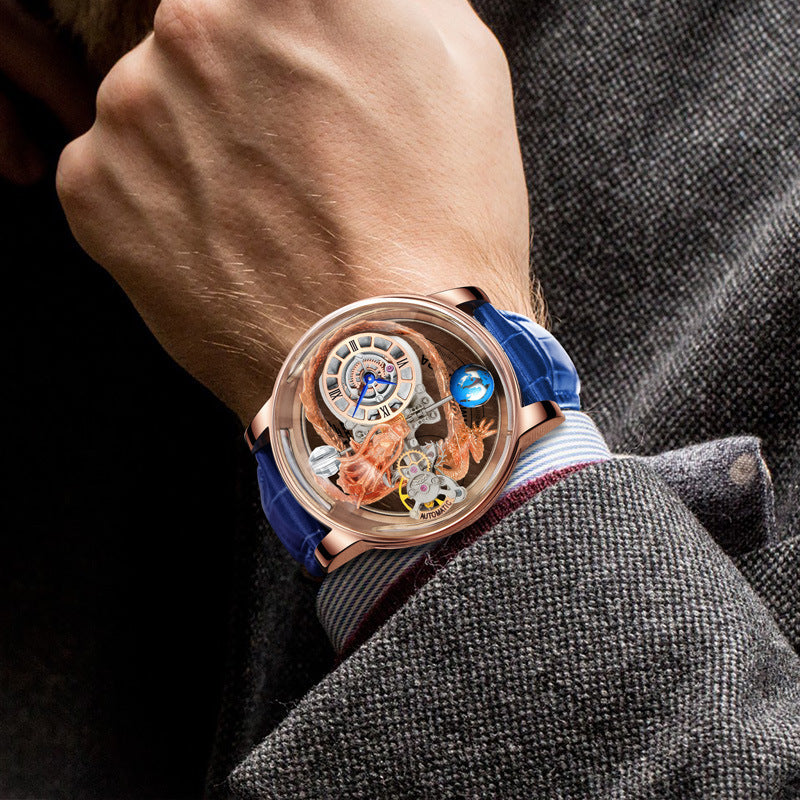 Montre tendance pour homme Tourbillon Good Luck Comes