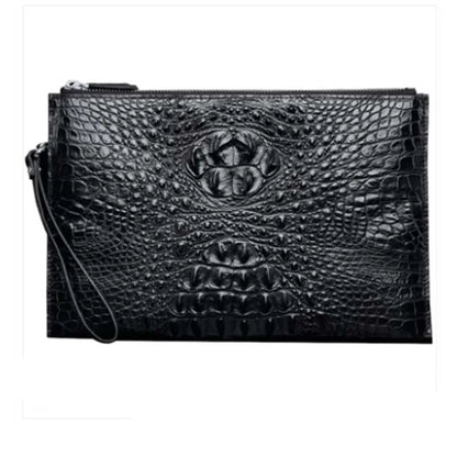 langhao men clutch bag handbags  Male crocodile  Hand bag  youth  zipper  leisure  Cross section  square  handbags men bag