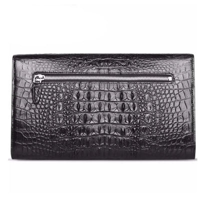 VVBrown  male  handbags  crocodile bag  male bag large capacity  Cross section  square  Hand caught  More screens