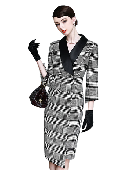 Celebrity suit professional dress female slim autumn and winter new style temperament formal occasion skirt