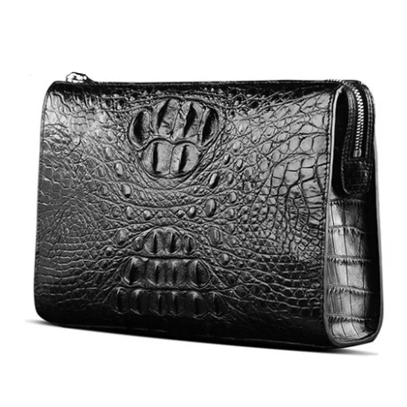 langhao  male bag  male  handbags  business  crocodile  Men's bags  Cross section square  male  clutch bag