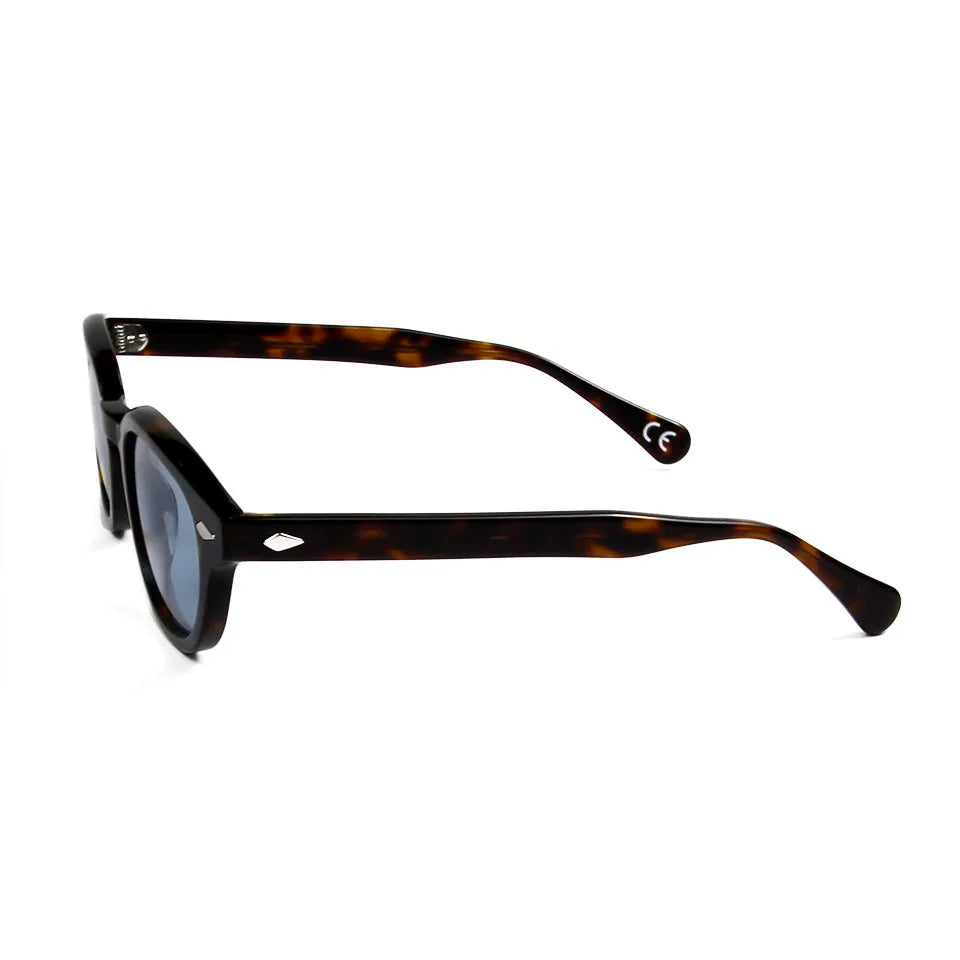 Gafas de sol de diseño vintage 2020 para conducir para mujer, de alta calidad, pequeñas, medianas, con remaches, redondas, para hombre, tendencia Occhiali Da Sole