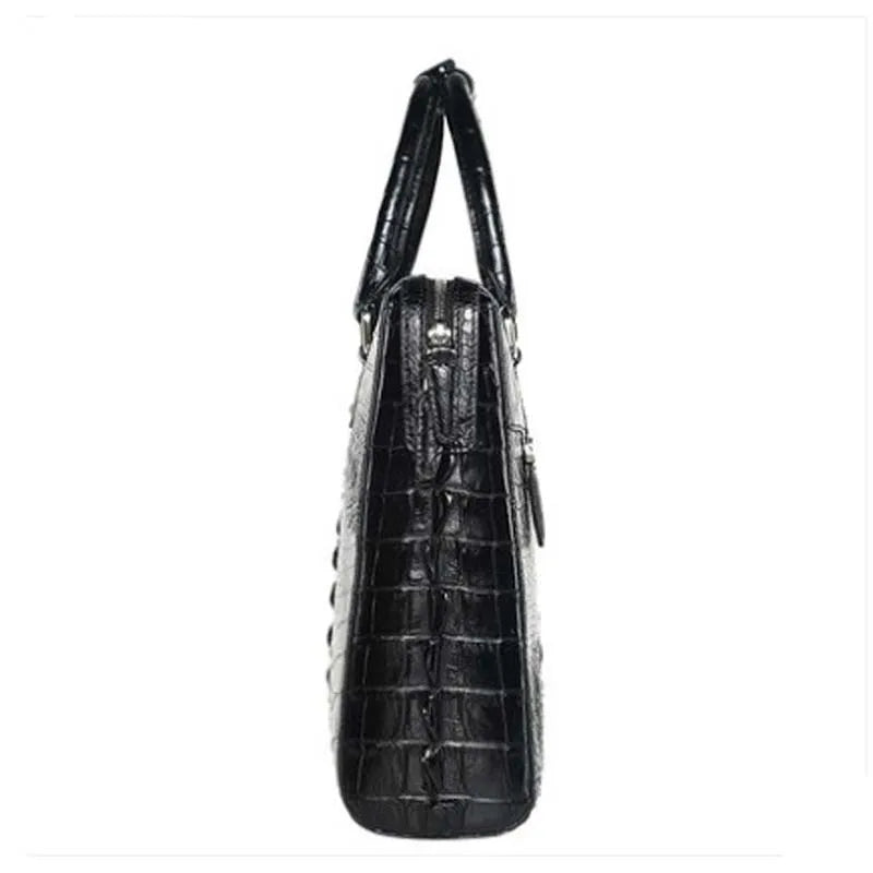 men handbag  male  crocodile bag portable  Men's bags  Cross section square  business  male  men briefcase