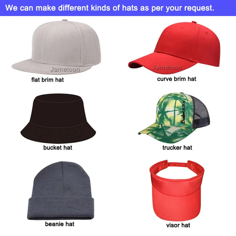 Vente en gros, livraison rapide et gratuite, service OEM, impression de chapeaux personnalisés, logo brodé, visière de protection solaire creuse, chapeaux, casquettes