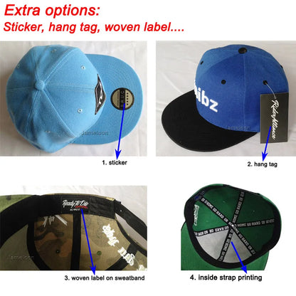 Custom-made OEM Logo Game Player Name Golf Football Club Trucker Cap Fishnet Tennis Baseball Mountain Climb Snapback Sun Hat