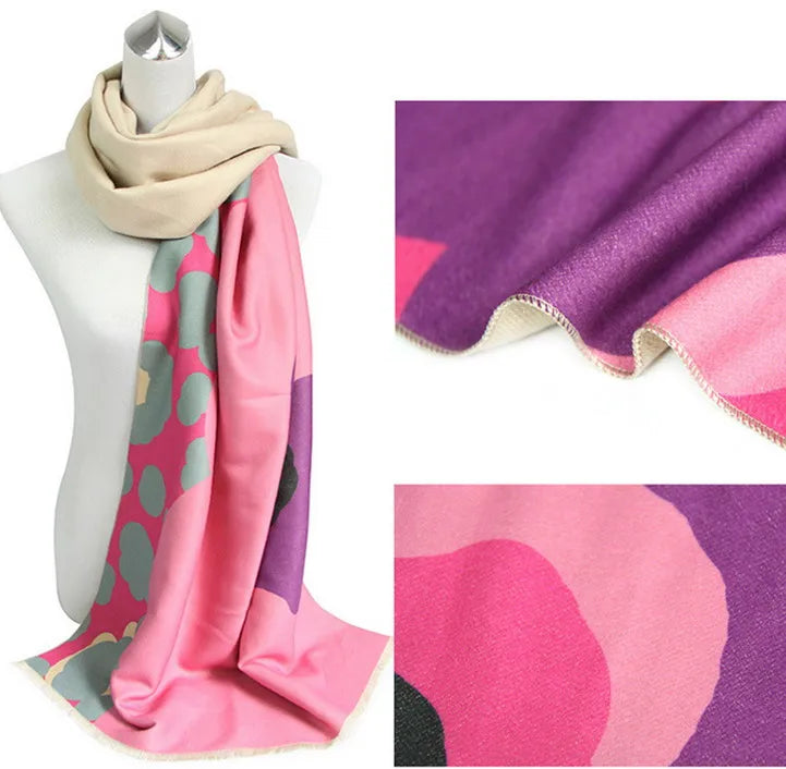 Bufanda de invierno 2016 de cachemira, lana, algodón, estampado de leopardo, chal, bufanda para mujeres y niñas, regalo de Navidad, 190*62 cm, 9 piezas/lote, n.º 3959