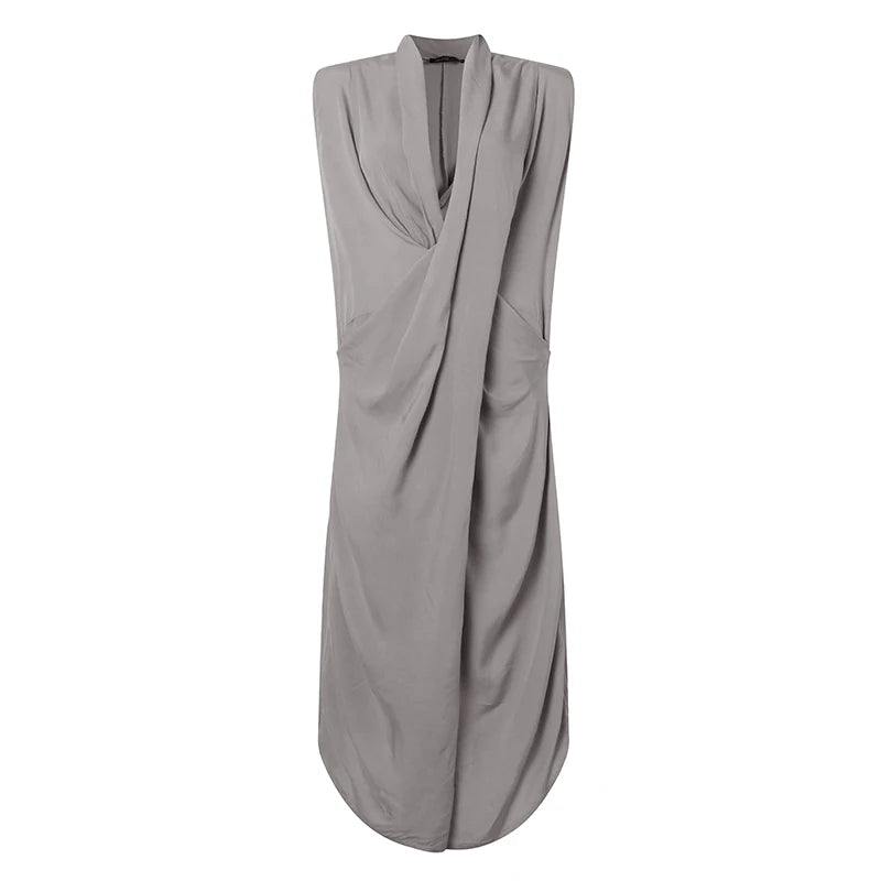 ZANZEA Robe Maxi Oversize Asymétrique Été 2023 Robe D'été Femme Col V Robes Femme Baggy Robe De Soirée Robe Femme