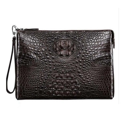 langhao men clutch bag handbags  Male crocodile  Hand bag  youth  zipper  leisure  Cross section  square  handbags men bag