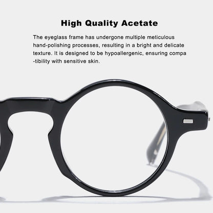 Acetate Men Eyeglasses Frame Quadrate High Quality Pure Handmade Fashion Optical Myopia Reading Personalized Women Eyewear 532