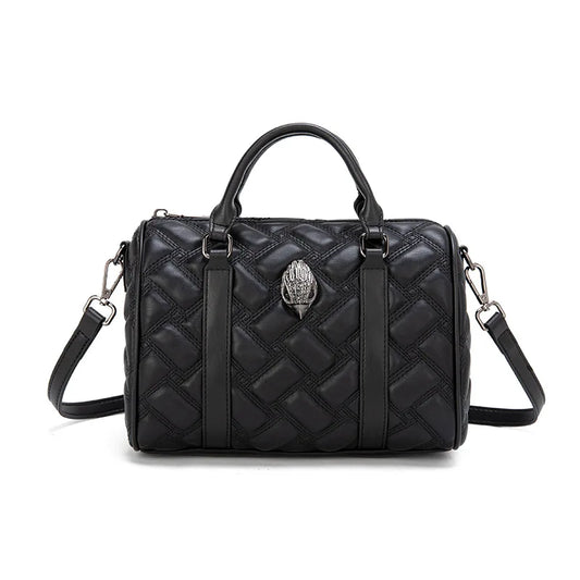 KURT GEIGER LONDON Sac à bandoulière en PU de haute qualité, sac fourre-tout de couleur unie, sac à bandoulière de marque de créateur pour femmes, sac Boston à la mode