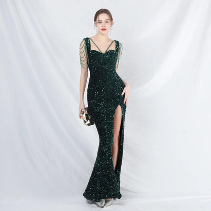 Elegant Luxury Evening Dress 2024 Prom Dresses for Formal Occasions Wedding Party Women Long Special Events Beautiful Women's