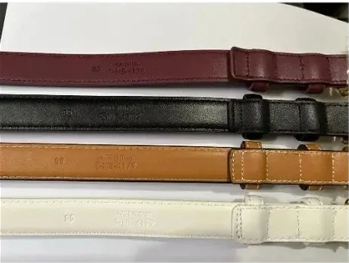 New Classic Width 2.5cm Belt Women Luxury Designer Famous Brand 2024 High Quality Genuine Leather Women Belts For jeans Dress