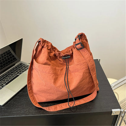 Large Capacity Versatile Shoulder Bag For Women Summer Popular Lightweight Crossbody Bag Minimalist Tote Handbag