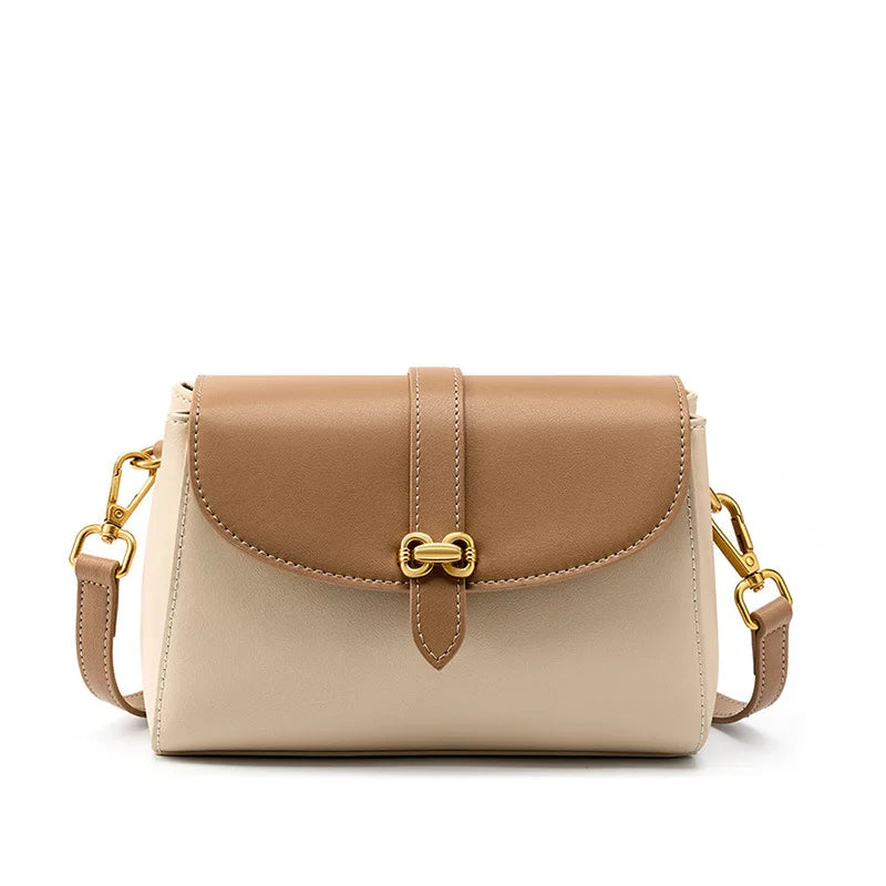 Women's 2024 New Messenger Small Bag High Sense Summer Versatile Shoulder Square Leather Women's Bag