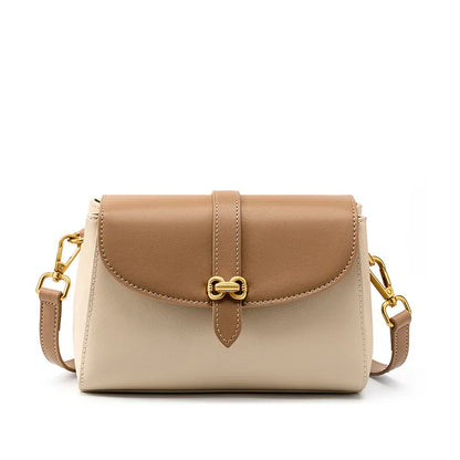 Women's 2024 New Messenger Small Bag High Sense Summer Versatile Shoulder Square Leather Women's Bag