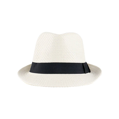 Sombrero de paja de gran tamaño para hombre, sombrero bombín británico, sombrero de paja hecho a mano para verano, sombrero para caballero, sombrero Fedora para mujer, sombrero de cabeza grande para mujer