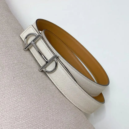 Waist Trim Hand Palm Print Denim Belt Classic Simple women's Leather Belt High Quality 2.4 Accessories positive leather belt