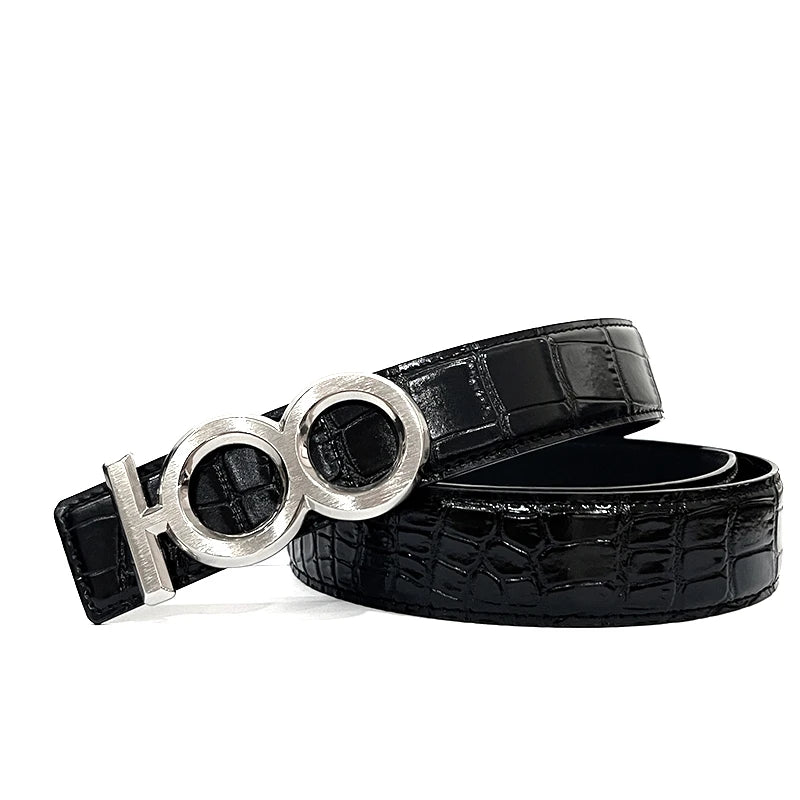 Ceinture en cuir de vache pour homme avec boucle en cuivre, ceinture d'affaires formelle en cuir de vache pour jeunes hommes et femmes, ceinture en jean Italie