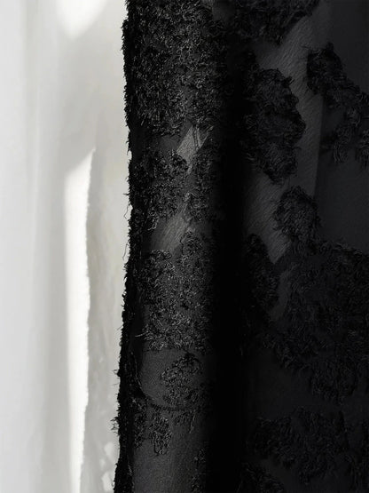 Robe longue noire de cérémonie Oligai, élégante robe de soirée à bretelles spaghetti, broderie transparente, vêtements pour femmes