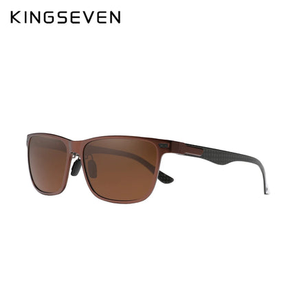 Gafas de sol de aluminio Kingseven 2024 para hombre y mujer, diseño polarizado, con protección UV400, para ciclismo, pesca y conducción