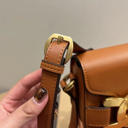 Bolso de hombro elegante para mujer Bolso de diseñador de lujo Bolso bandolera de cuero de boutique Monedero pequeño Bolso de diseñador para mujer