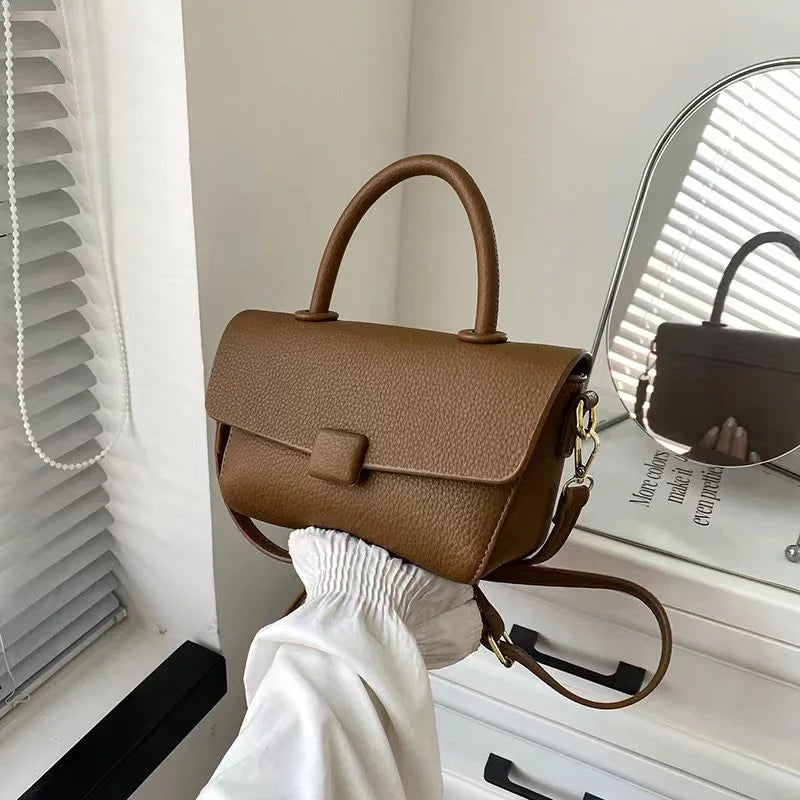 Sacs à main tendance pour femmes, en cuir véritable souple, petit sac carré pour femmes, sac à bandoulière de luxe, sac à bandoulière pour femmes, 2023