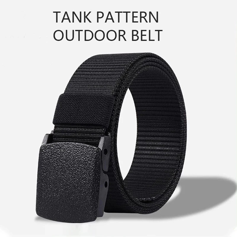 Ceinture en nylon à boucle automatique pour homme, ceinture tactique de l'armée, ceinture militaire en toile pour homme, ceinture de haute qualité