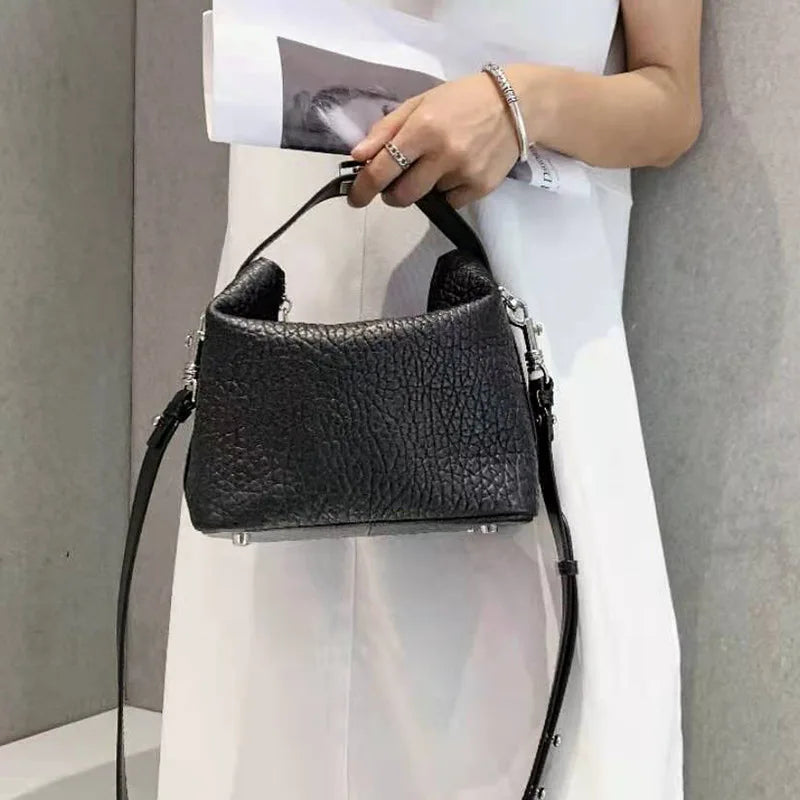 New High End Square Handbag for Women All-match Commuter Spring Summer Popular Crossbody Bag Multi-function Shoulder Pack