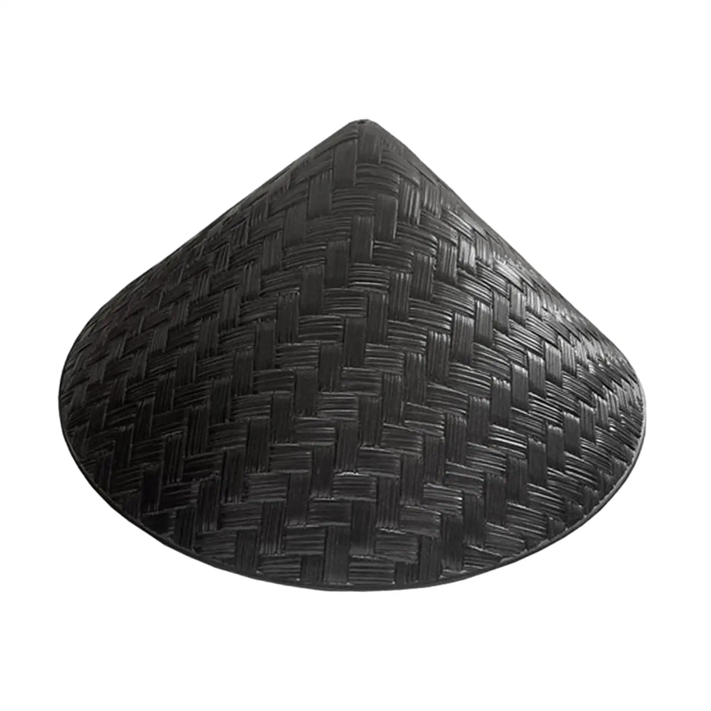 Sombrero de bambú tejido con pantalla dura, decoración de pared, sombrero de pesca cónico para verano, dibujo, pintura, manualidades, mujeres y hombres