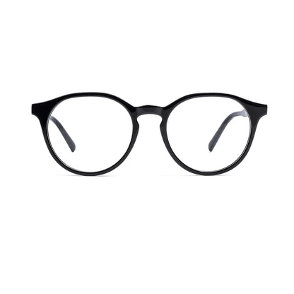 Lunettes de mode vintage en acétate pour femmes, lunettes optiques à monture ronde simples et élégantes 2024 wooeye New