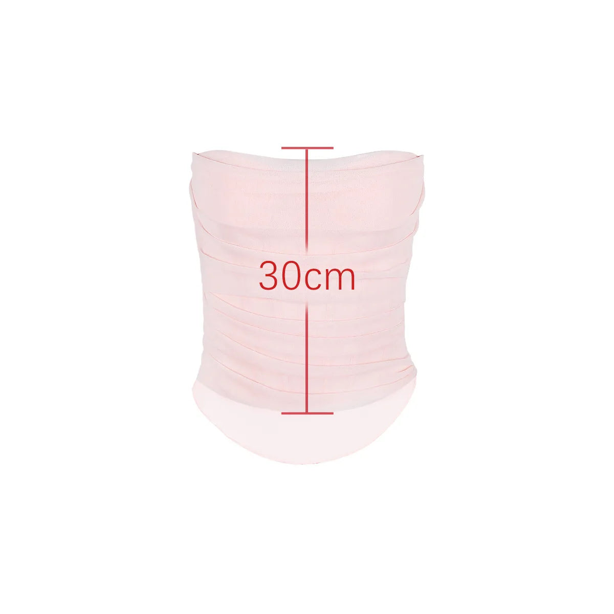 Oligai Summer New Arrivals Tops & Tees 2024 Pink Mesh Corset Top Sexy Casual Strapless Club Holdiay Partywear Women's Clothing