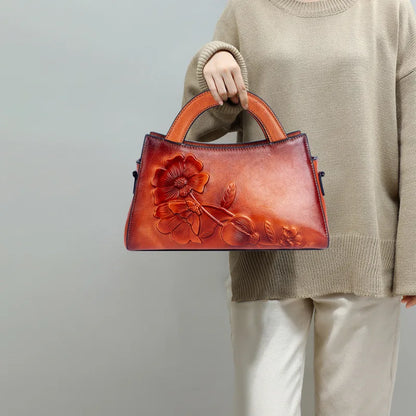 Bolso de mano de hombro Uno Y2k Bolso cruzado de mano para mujer Nuevo Cuero genuino Retro de moda Tendencia de viaje Exquisito Clásico