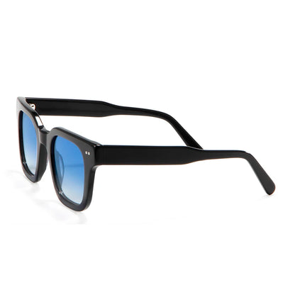 Gafas de sol polarizadas cuadradas de acetato de cristal de diseñador de marca para mujer y hombre, gafas de sol de lujo para hombre, gafas de sol UV400 Zonnebril Dames